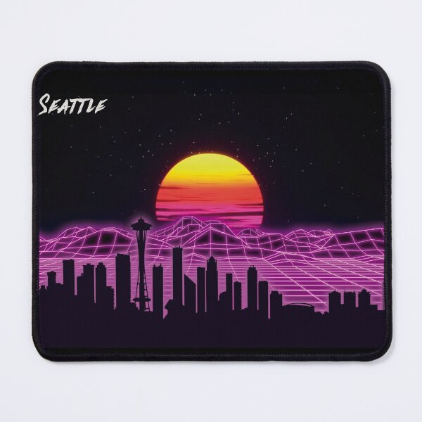 Item preview, Seattle Skyline Neon Nights designed and sold by DFerraz.