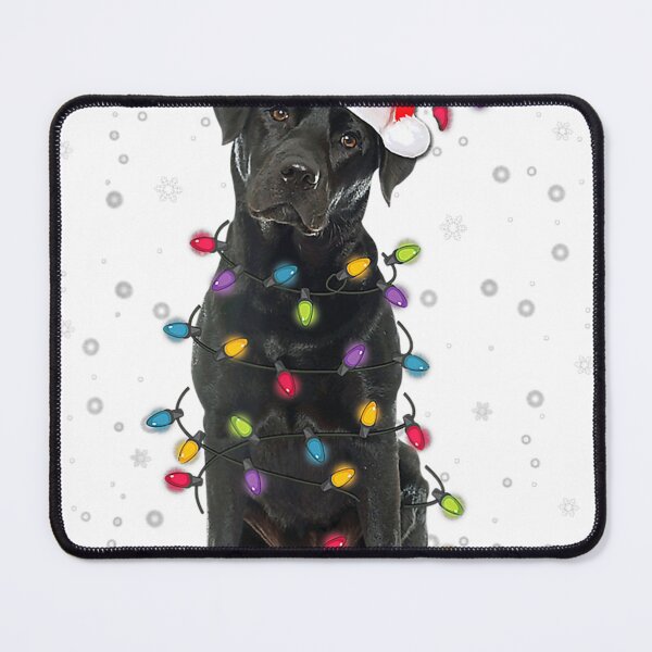 Item preview, Black Lab Labrador Christmas Tree Light Pajama Dog Xmas designed and sold by ingteusc.
