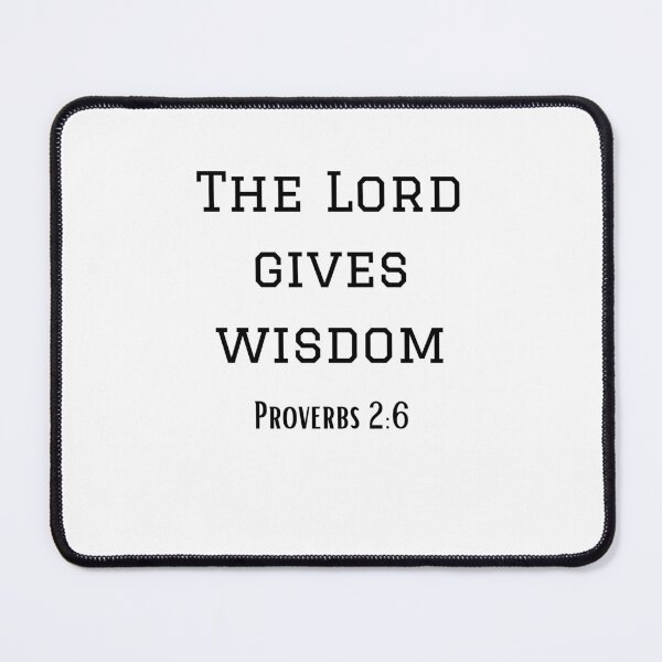 Item preview, Proverbs 2:6  Bible Verse designed and sold by Lorify.