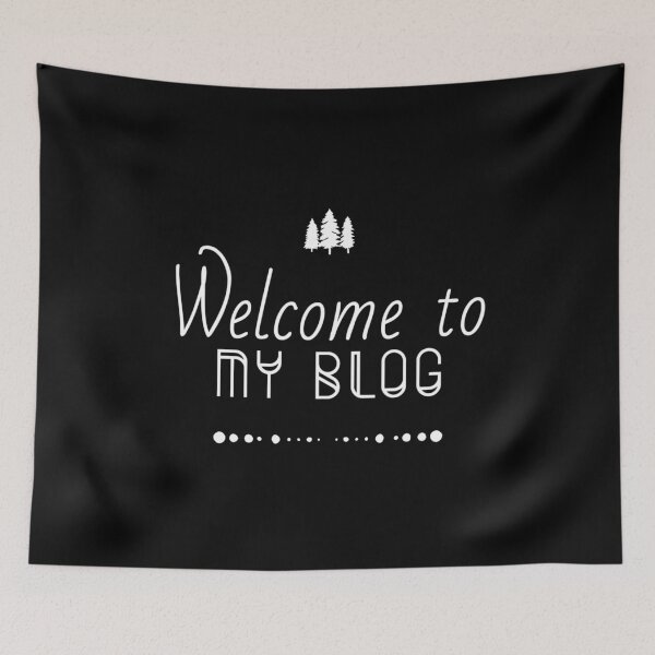 Item preview, Welcome to my blog designed and sold by Slaystyle.
