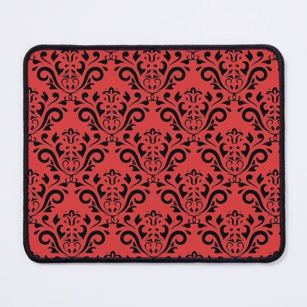 Item preview, Damask Floral Pattern on Red designed and sold by Pavnud.