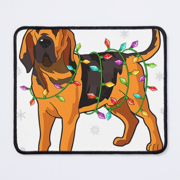 Item preview, Bloodhound Dog Lighting Reindeer Hat Bloodhound Christmas designed and sold by ingteusc.