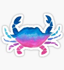 Crabby Days Sticker