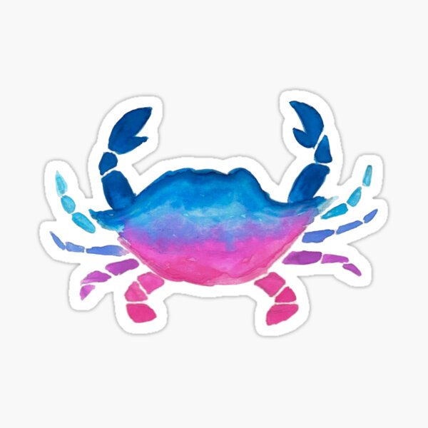 Crabby Days Sticker