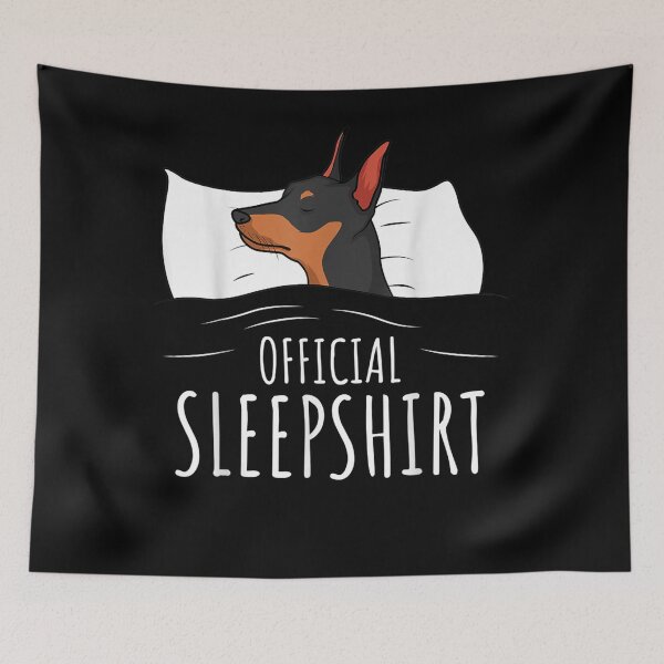 Item preview, Miniature Pinscher Min Pin Dog Official Sleepshirt designed and sold by nvuot24.