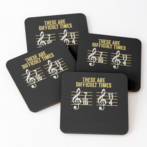 Item preview, Musician These Are Difficult Times Funny Rhythm Humor designed and sold by nvuot24.