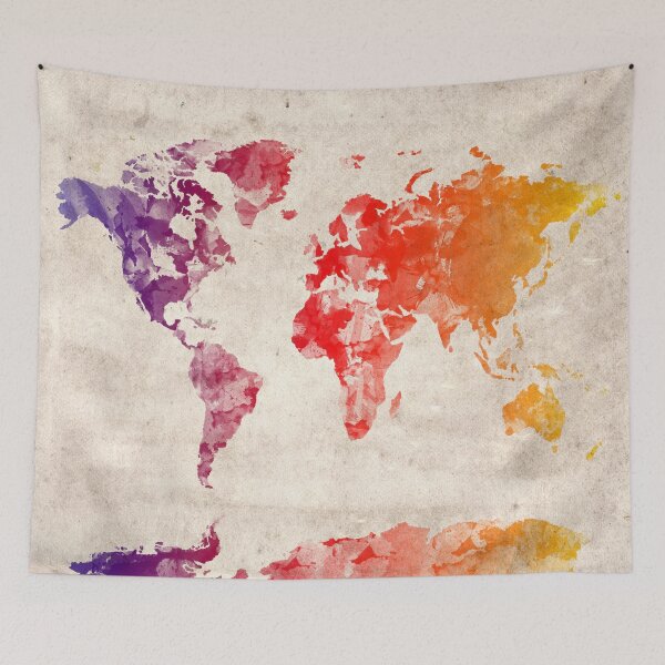 Item preview, world map designed and sold by BekimART.
