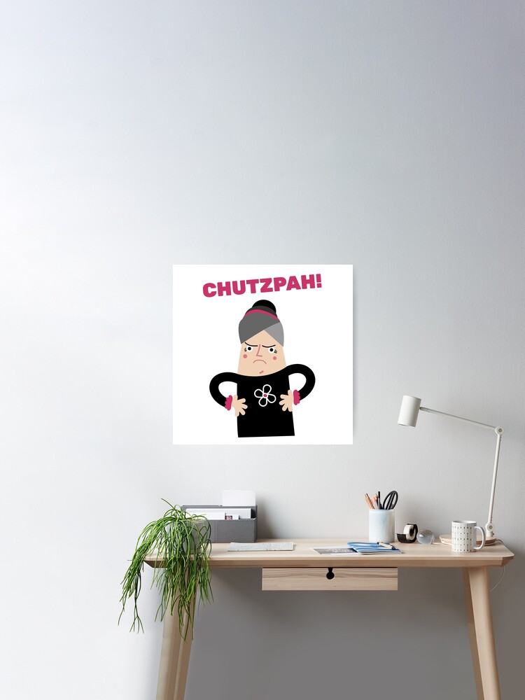 Chutzpah Chutzpah Shirt Cheeky Shirt Cheeky Hutzpa 