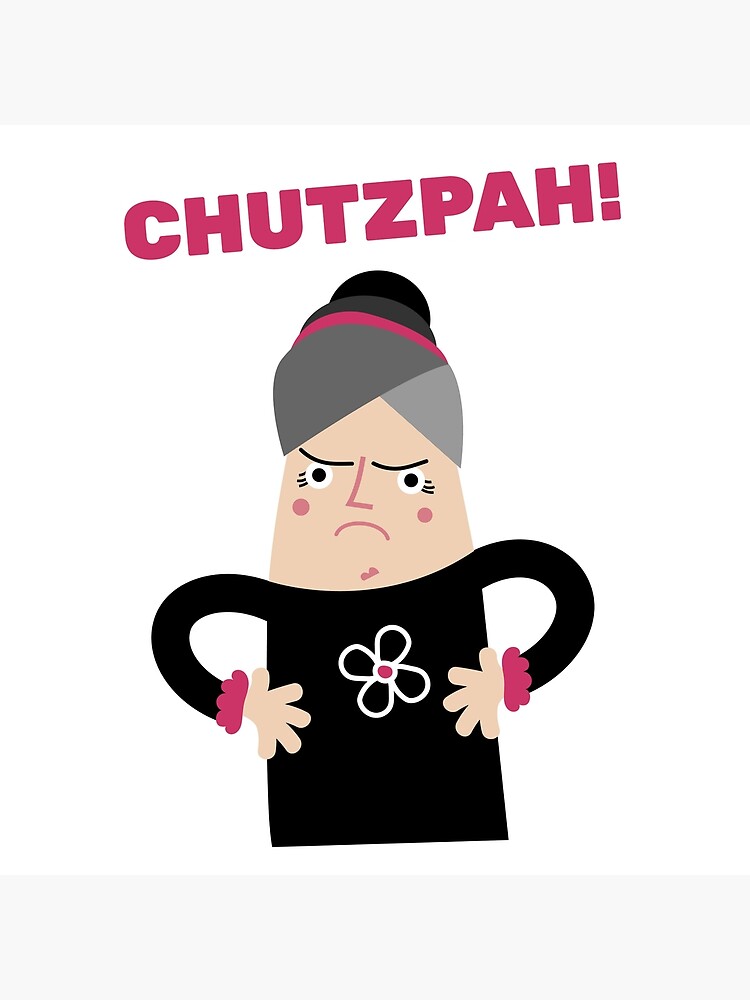 Chutzpah Chutzpah Shirt Cheeky Shirt Cheeky Hutzpa 