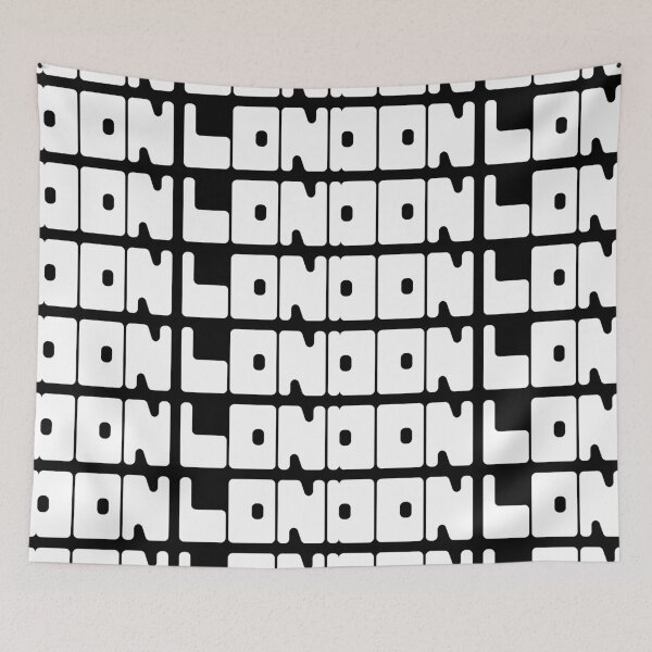 Item preview, London - White and Black designed and sold by boxedspaper.