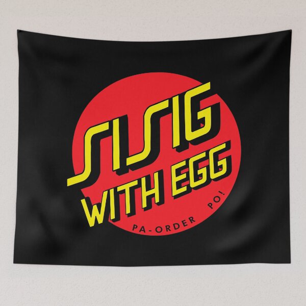 Item preview, SISIG WITH EGG FILIPINO FOOD LOGO designed and sold by aydapadi.