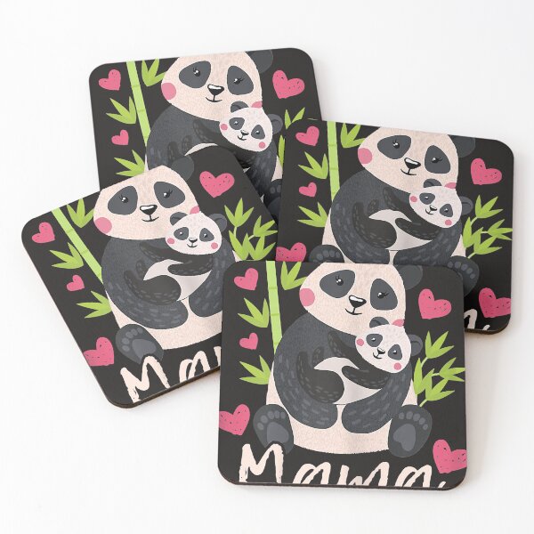 Item preview, Womens Cute Mama Panda With Baby Panda T-Shirt designed and sold by DavidFulk.