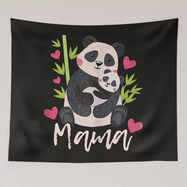Item preview, Womens Cute Mama Panda With Baby Panda T-Shirt designed and sold by DavidFulk.
