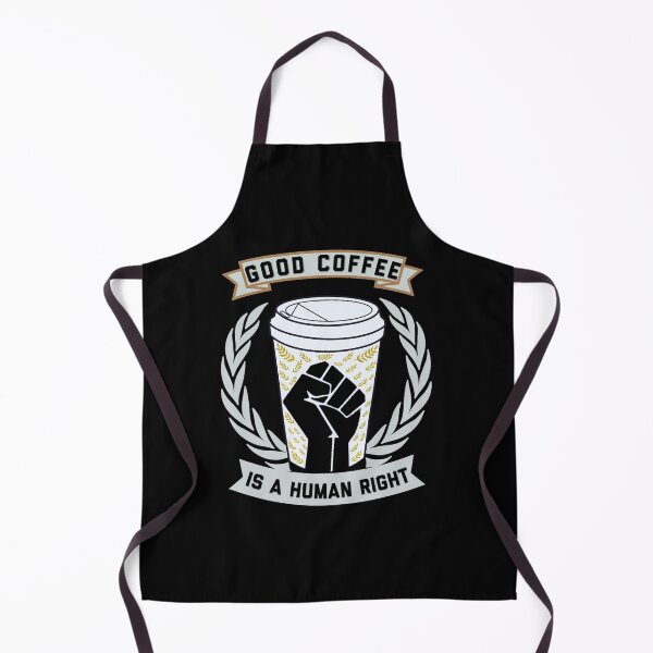 Item preview, COFFEE IS A HUMAN RIGHT designed and sold by Hussain Shirts.