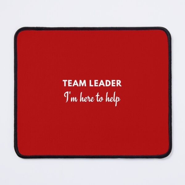 Item preview, Team Leader 1.1 Red Background designed and sold by GlobalHunt.