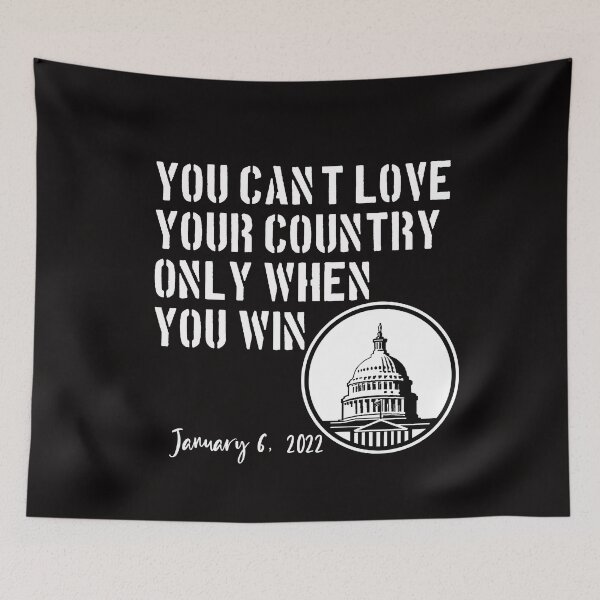 Item preview, You can't love you country only when you win designed and sold by sandpiperstudio.
