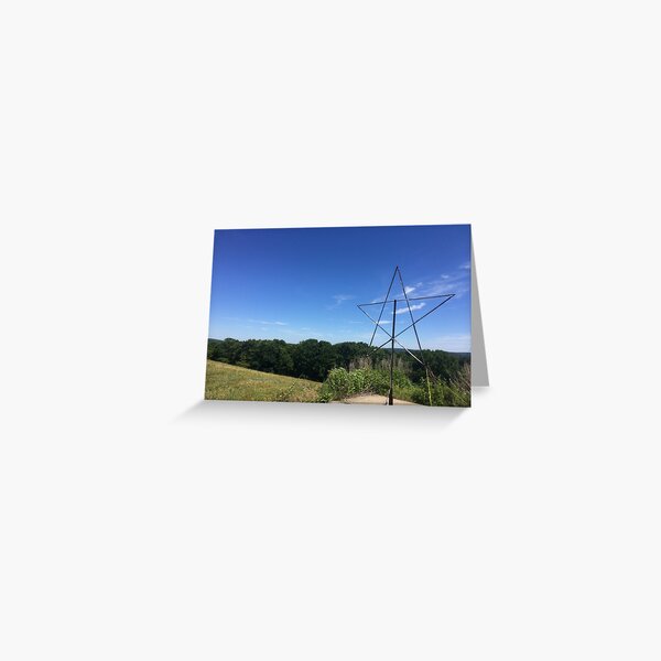 Star Point Greeting Card