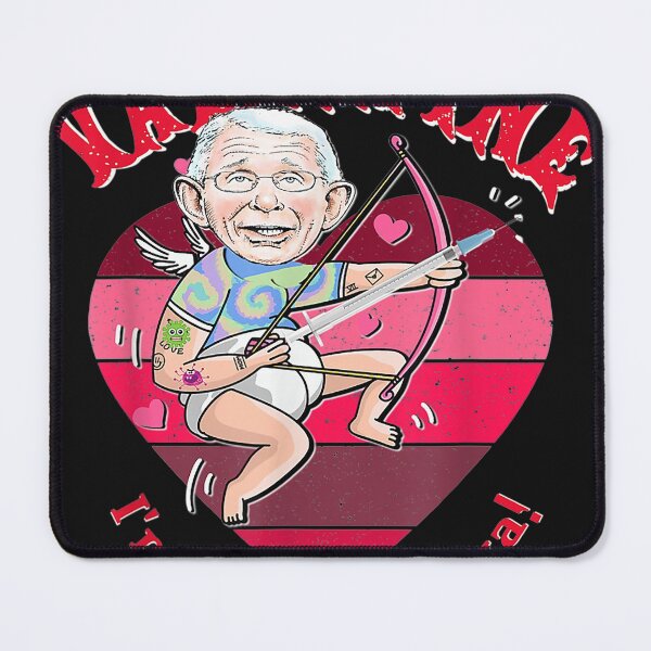 Item preview, Fauci Cupid Valentine Heart Funny Pun FAUCH Valentine Day designed and sold by Adrianne8429.