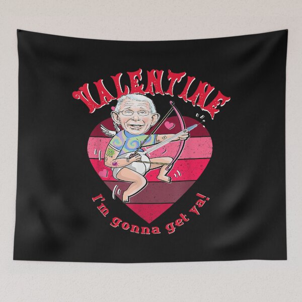 Item preview, Fauci Cupid Valentine Heart Funny Pun FAUCH Valentine Day designed and sold by Adrianne8429.