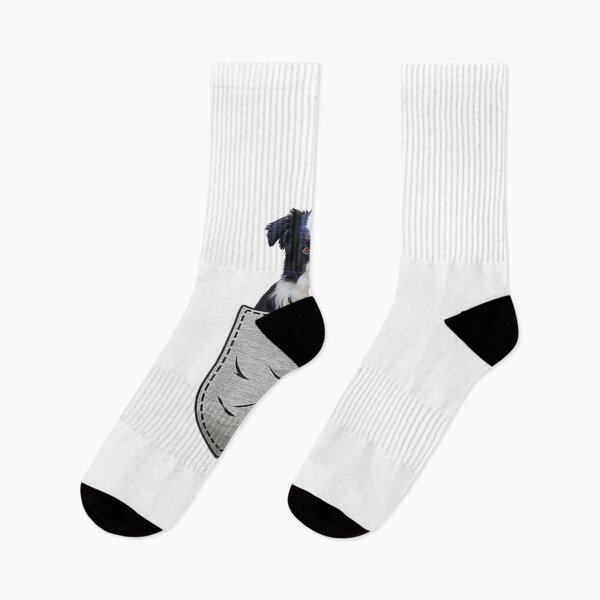Item preview, Cute Border Collie for dog lovers pocket owner designed and sold by huetwis.