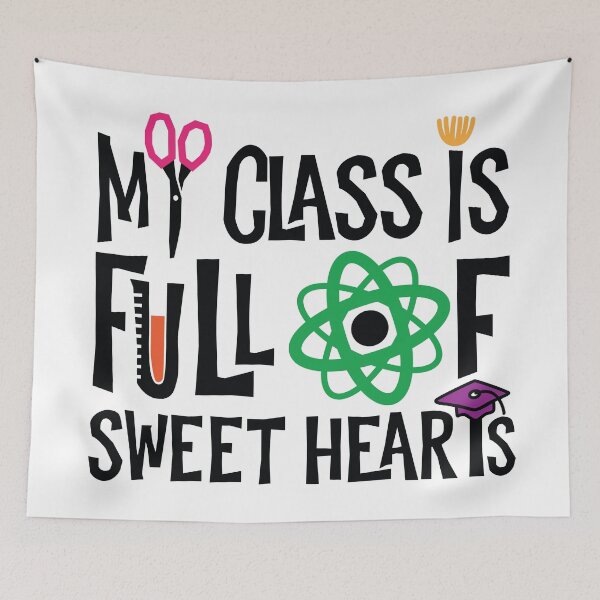 Item preview, My Class is Full of Sweet Hearts designed and sold by 397HOUSE Your happy time.