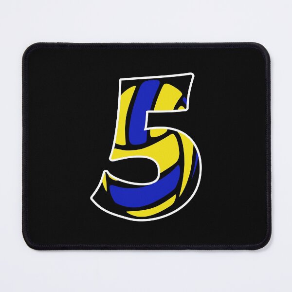 Item preview, Men's Volleyball Player Number 5 Gift designed and sold by RomualdGR.