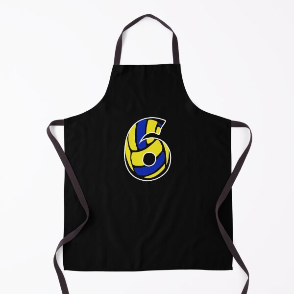 Item preview, Men's Volleyball Player Gift Number 6 designed and sold by RomualdGR.