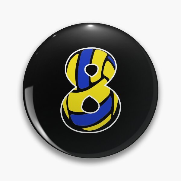 Item preview, Men's Volleyball Player Gift Number 8 designed and sold by RomualdGR.