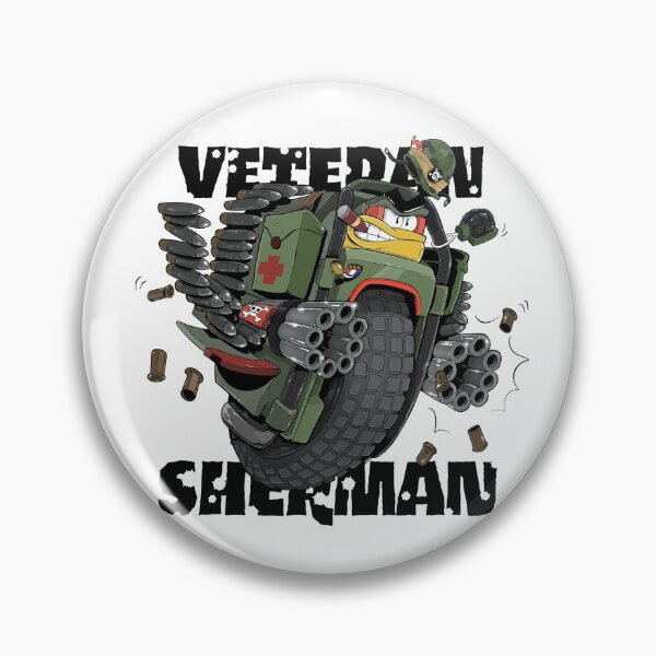 Item preview, Veteran Sherman designed and sold by michmasharts.