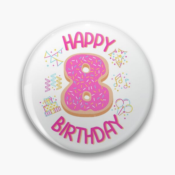 Aperçu de l'œuvre Donut, fille du 8e anniversaire, anniversaire de huit ans créée et vendue par Ta ~ won.