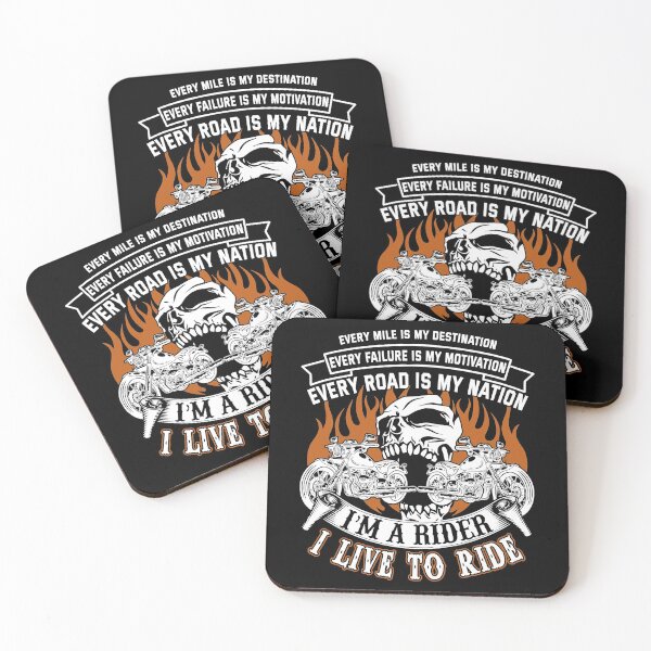 Item preview, Every Mile Is My Destination I_m A Rider I Live To Ride designed and sold by SeanDoke.