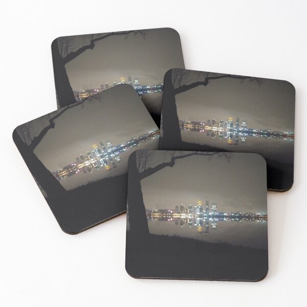Item preview, By the River - Louisville Skyline designed and sold by MangoFaceDesign.