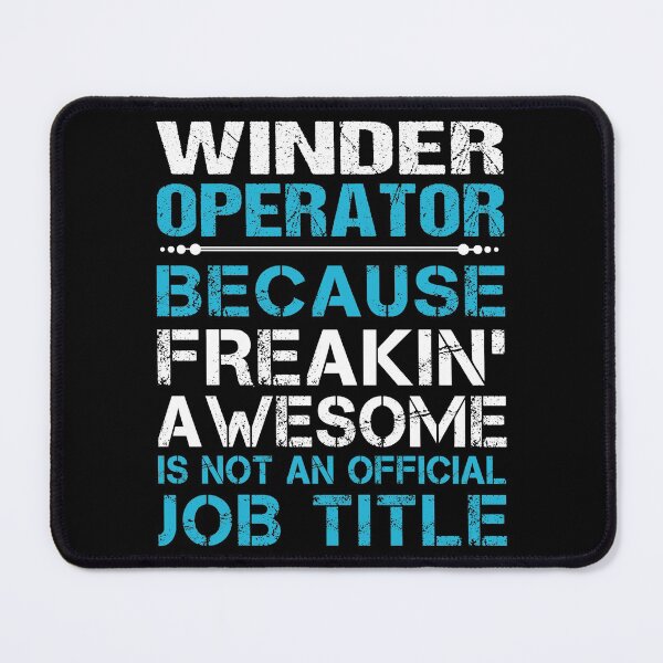Item preview, Winder Operator T Shirt - Freaking Awesome Job Gift Item Tee designed and sold by oetate4774.