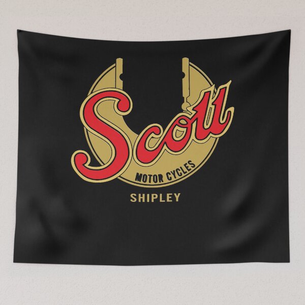 Artikelvorschau, Scott Motorcycle Company Logo Vintage Classic Klassisches T-Shirt.png entworfen und verkauft von jefferyholder.