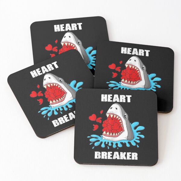 Item preview, Valentines Day Shark Heart Breaker Funny Boys Kids T-Shirt designed and sold by Acton-Maran.