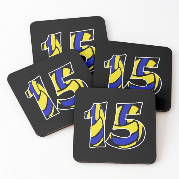 Item preview, Gift for man volleyball player number 15 designed and sold by RomualdGR.