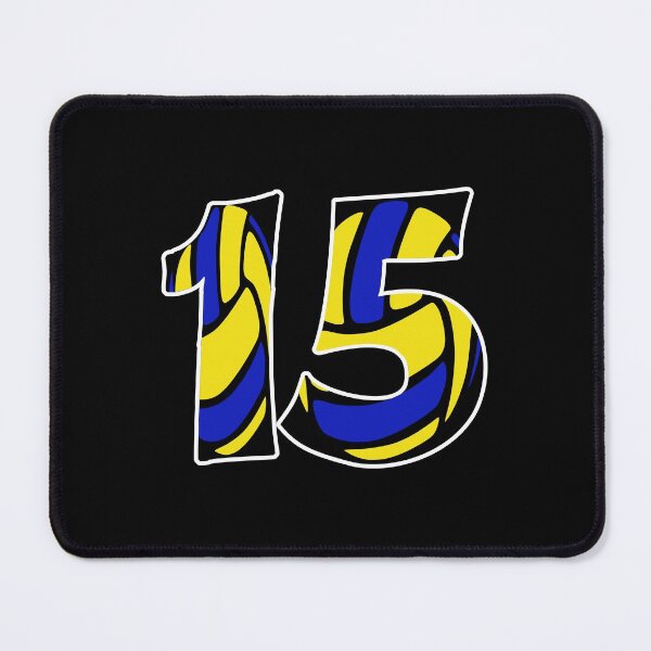 Item preview, Gift for man volleyball player number 15 designed and sold by RomualdGR.