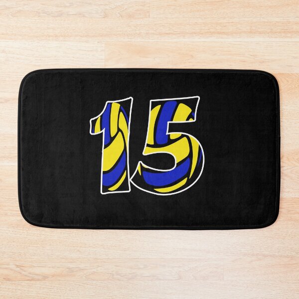 Item preview, Gift for man volleyball player number 15 designed and sold by RomualdGR.