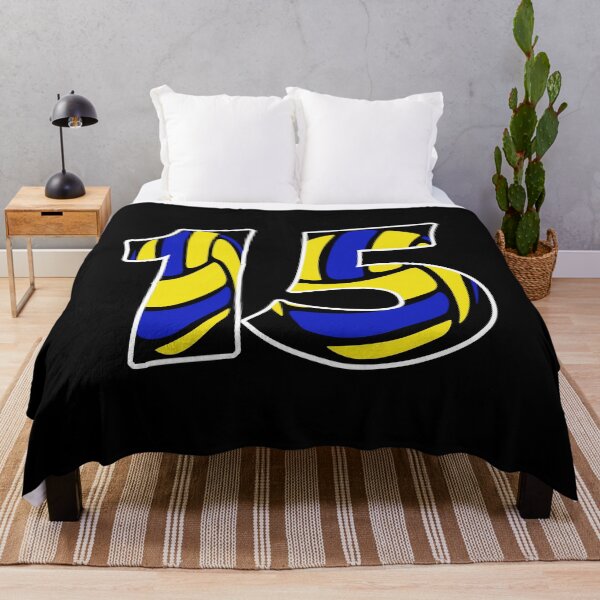 Item preview, Gift for man volleyball player number 15 designed and sold by RomualdGR.