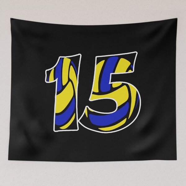 Item preview, Gift for man volleyball player number 15 designed and sold by RomualdGR.