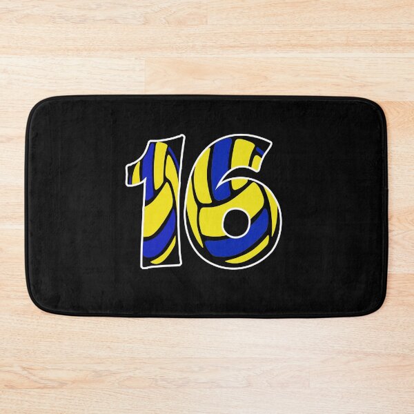 Item preview, Gift for man volleyball player number 16 designed and sold by RomualdGR.