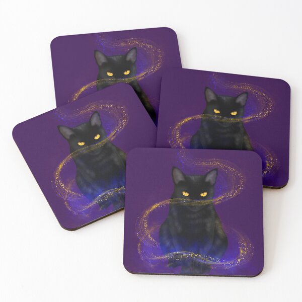 Item preview, Enchanted Magical Black Cat    designed and sold by Msstorey.