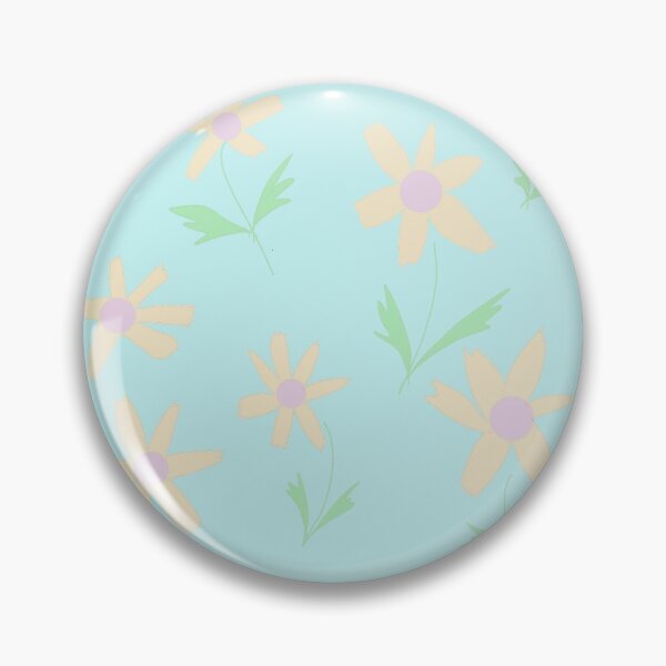 Artikelvorschau, Garten inspiriert, Blumen, Gänseblümchen, fröhlicher, blauer Himmel, cremige Farben, Natur und Einhörner, originelles Design entworfen und verkauft von Freedomworx.