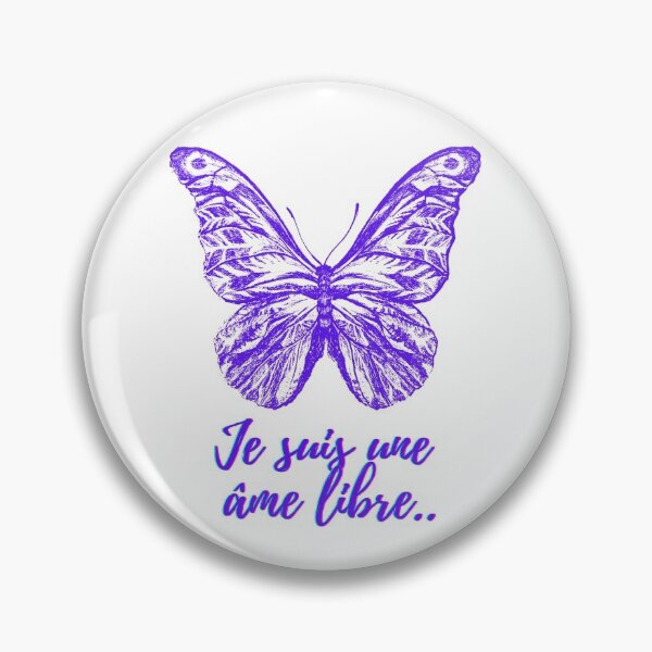 Item preview, I am a free soul- popular french words quotes theme gifts (purple) designed and sold by RebelliousRosee.