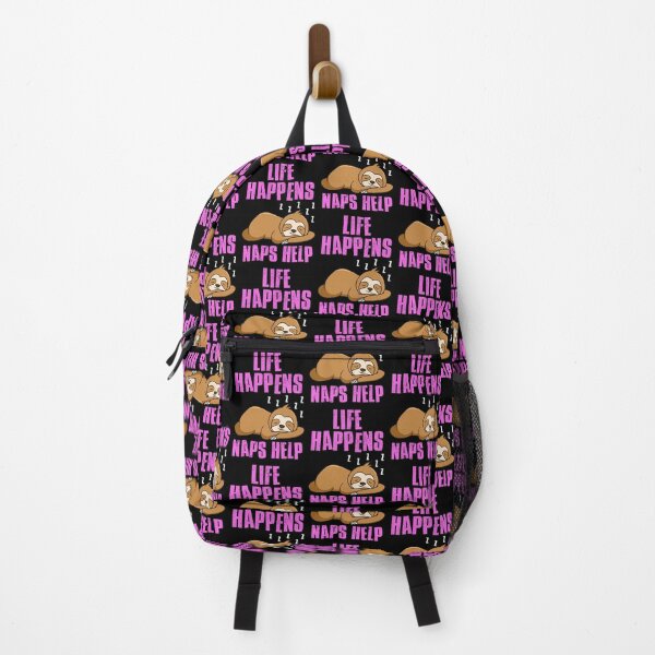 Item preview, Life Happens Naps Help, Motivational Quote designed and sold by FNStuff.