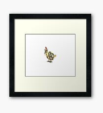 The Mad Max Chicken Framed Print