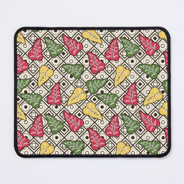 Item preview, Ethnic Colorful Batik Leaves and Geometric Pattern designed and sold by Kalite.