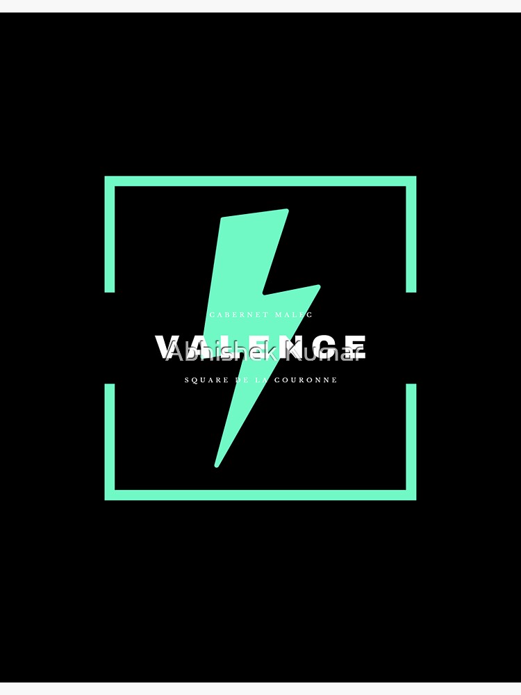 "Valence " Sticker by Abhi7033 Redbubble