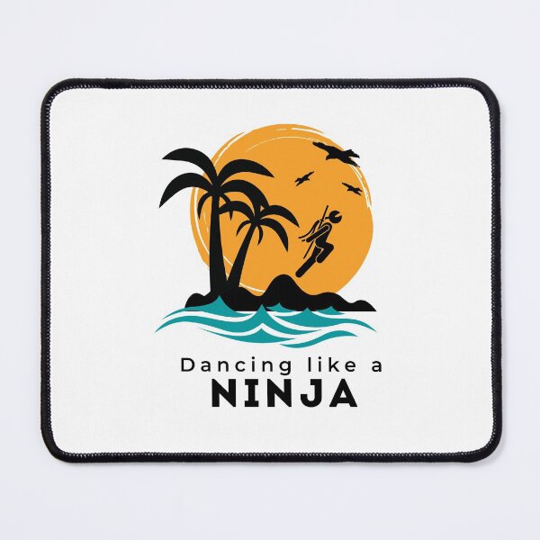 Item preview, Dancing like a Ninja designed and sold by fhodgson.