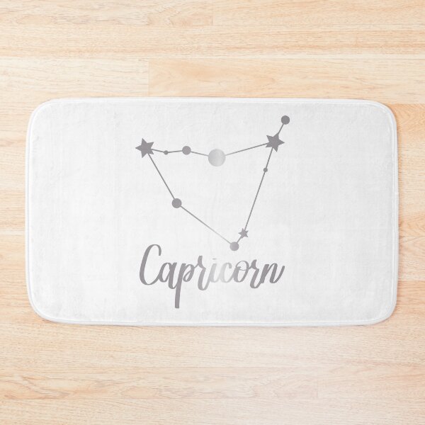 Item preview, Capricorn Zodiac Constellation in Silver designed and sold by Kelly Leung.
